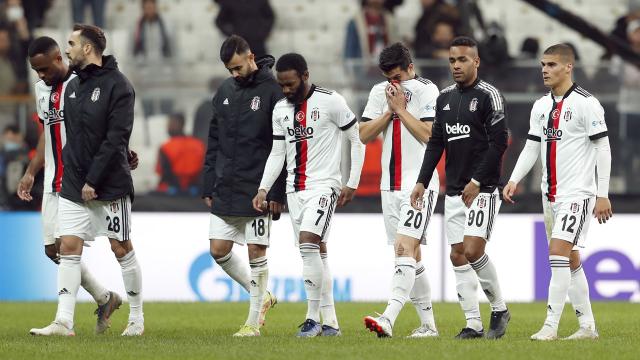 Beşiktaşın Avrupadaki galibiyet hasreti 8 maça çıktı
