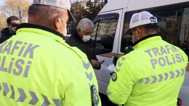 Kahramanmaraşta 1 milyon 63 bin 215 adet araç denetlendi
