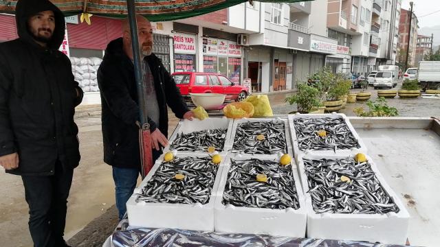 Hava koşulları hamsi fiyatlarını etkiledi