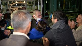 Libya'da kurtarılan Hidayet Yaprak ailesine kavuştu