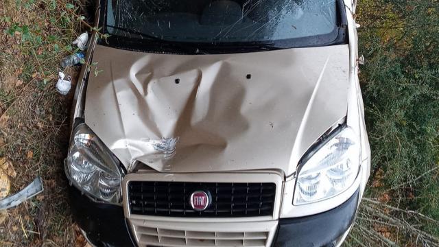 Balıkesirde yağmurla gelen kaza: 3 yaralı