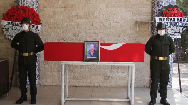 Kıbrıs gazisi Cingöz, Hatayda son yolculuğuna uğurlandı