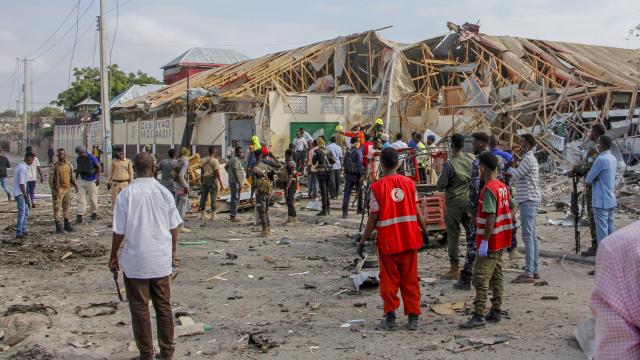 Mogadişuda bombalı saldırı