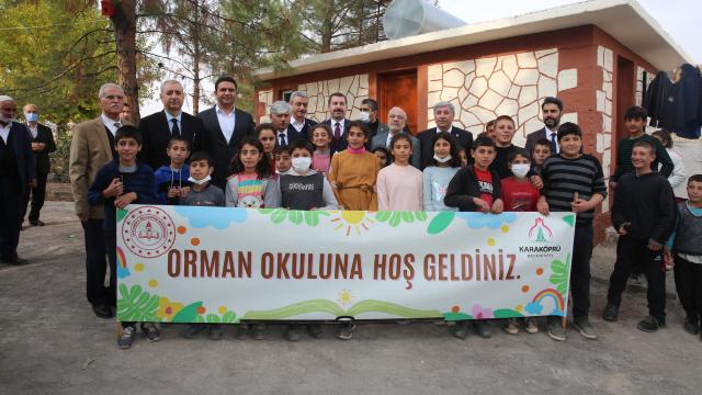 Şanlıurfada Orman Okulu açıldı
