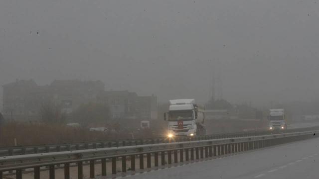 Kırklarelinde sis gün boyu etkili olacak
