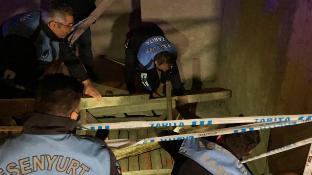 Esenyurtta inşaatın sığınak boşluğuna düşen çocuk yaralandı