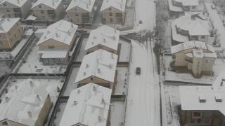 Erzurum beyaza büründü