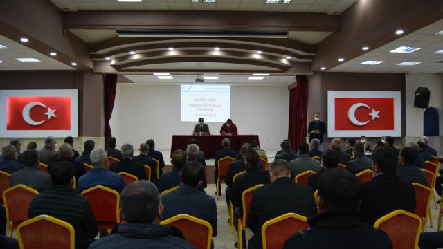 İslahiyede muhtarlarla istişare toplantısı düzenlendi