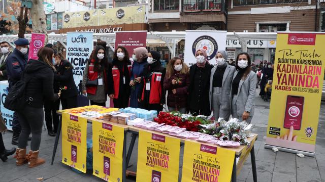 Niğdede kadınlar şiddete karşı bilgilendirildi