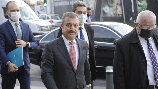 Merkez Bankası Başkanı Kavcıoğlu bankacılarla buluştu