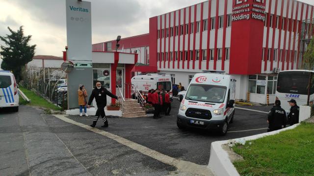 Tekirdağda fabrikada çıkan yangın söndürüldü