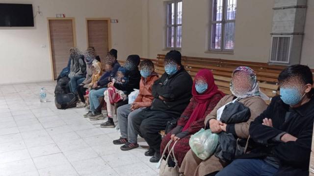 34 kaçak göçmen Kırklarelinde yakalandı