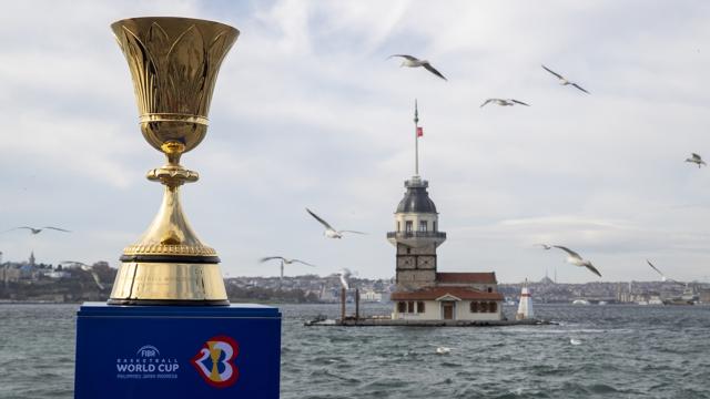 FIBA Basketbol Dünya Kupası İstanbulda sergilendi