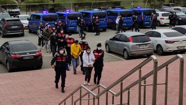 İnsan ticareti ve uluslararası siber dolandırıcılık operasyonu: 27 tutuklu