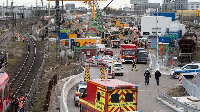 Almanyada inşaat alanında patlama: 4 yaralı
