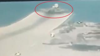 İngiliz F-35 uçağı böyle düştü