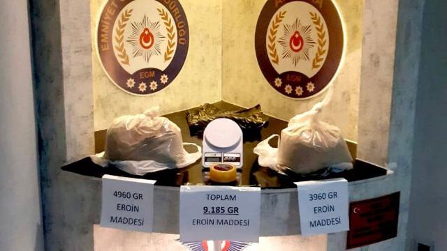 Ankarada 9 kilo 190 gram uyuşturucu ele geçirildi