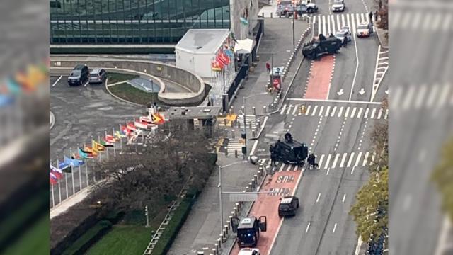 BM Genel Merkezinde silahlı kişi alarmı