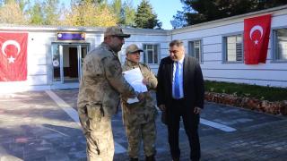 Down sendromlu Osman'ın asker olma hayali gerçek oldu