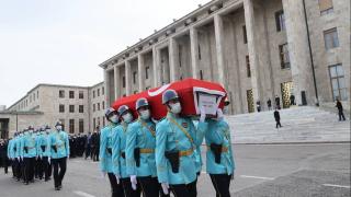 Güldal Akşit için Meclis'te cenaze töreni düzenlendi