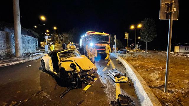Sarıyerde trafik kazası: 3 yaralı