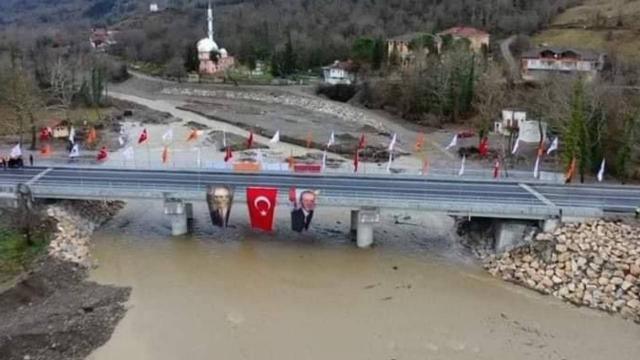 Bartında yeniden inşa edilen Kumluca-2 Köprüsü açıldı