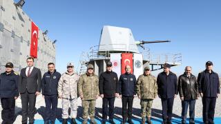 Milli Deniz Topu'nun test atışı başarılı