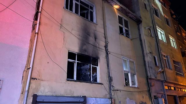 Samsunda bir evde iki defa yangın çıktı