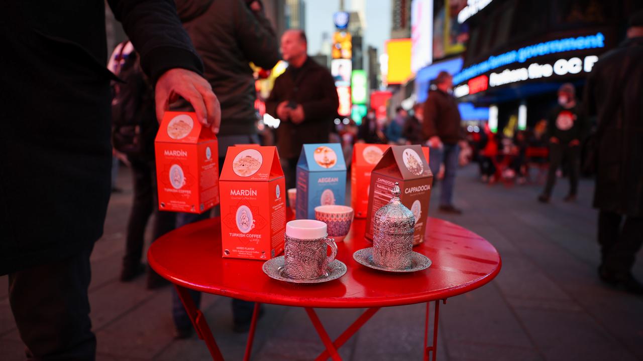 "Türk kahvesi 500 yıllık bir Türk markası"