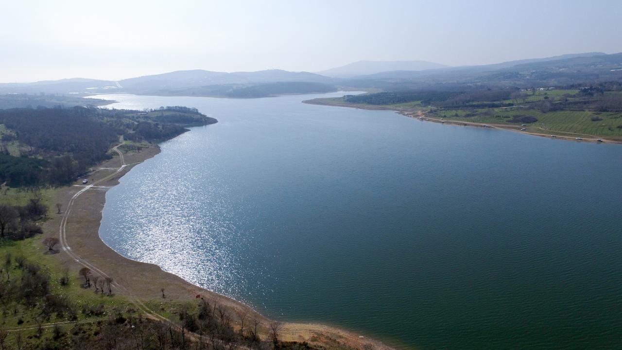Elmalı Barajı`nda su seviyesi artıyor