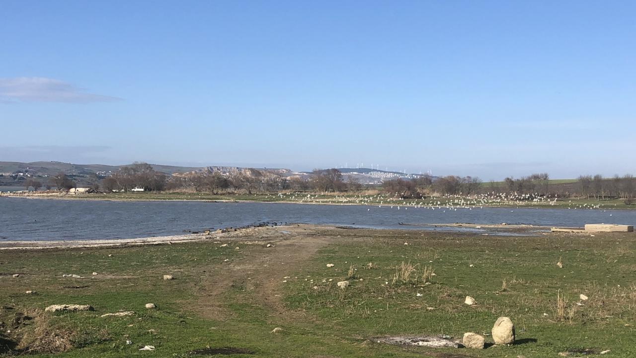 Terkos Barajı`nın 50’ci yaşında su seviyesi artmaya devam ediyor