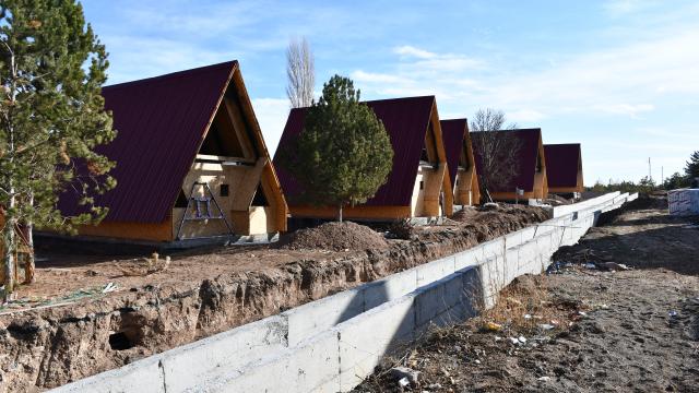 Bungalov tatil köyü 2022de hizmete açılacak