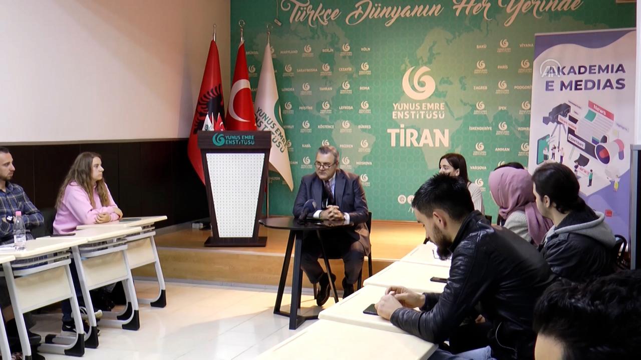 Tiran'da 'Medya Akademisi' başladı