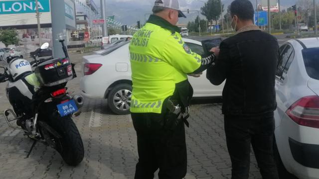 Aydında drone destekli trafik denetimi yapıldı