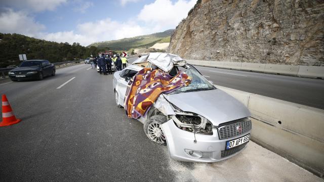 Antalyada trafik kazası