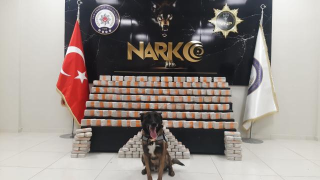 Vanda 104 kilo 250 gram eroin ele geçirildi