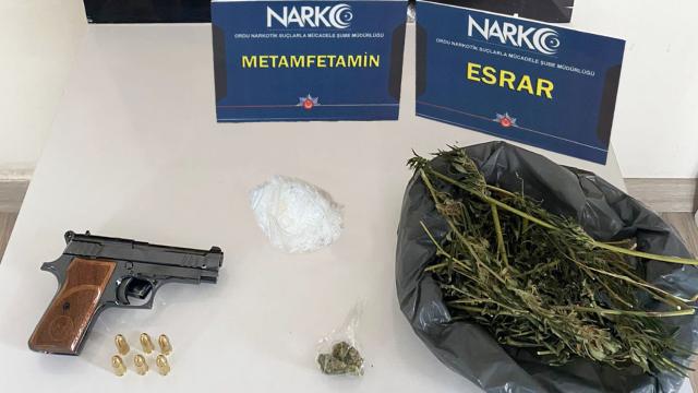 Orduda narkotik operasyonunda 13 tutuklama