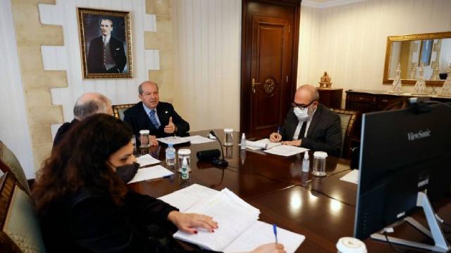Ersin Tatar, Avrupa Komisyonu Genel Direktörü ile görüştü