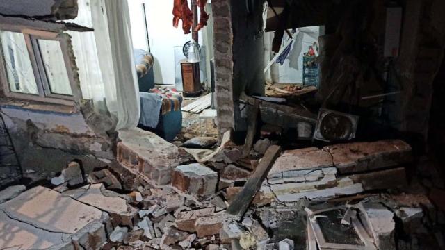 Kırıkkalede tüpten sızan gaz bomba gibi patladı
