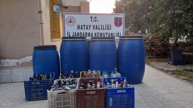 Hatayda sahte içki üretenlere operasyon