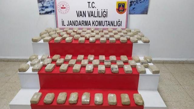Vanda 47 kilo uyuşturucu ele geçirildi