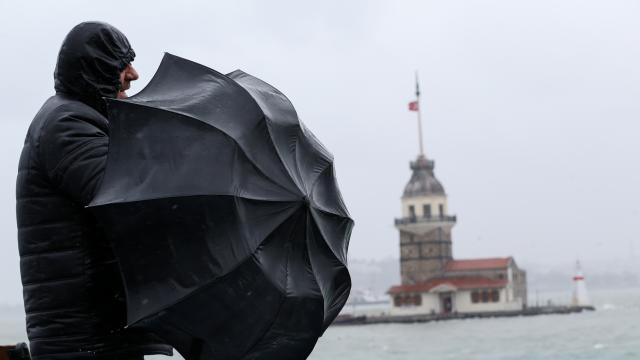 İstanbul için fırtına uyarısı