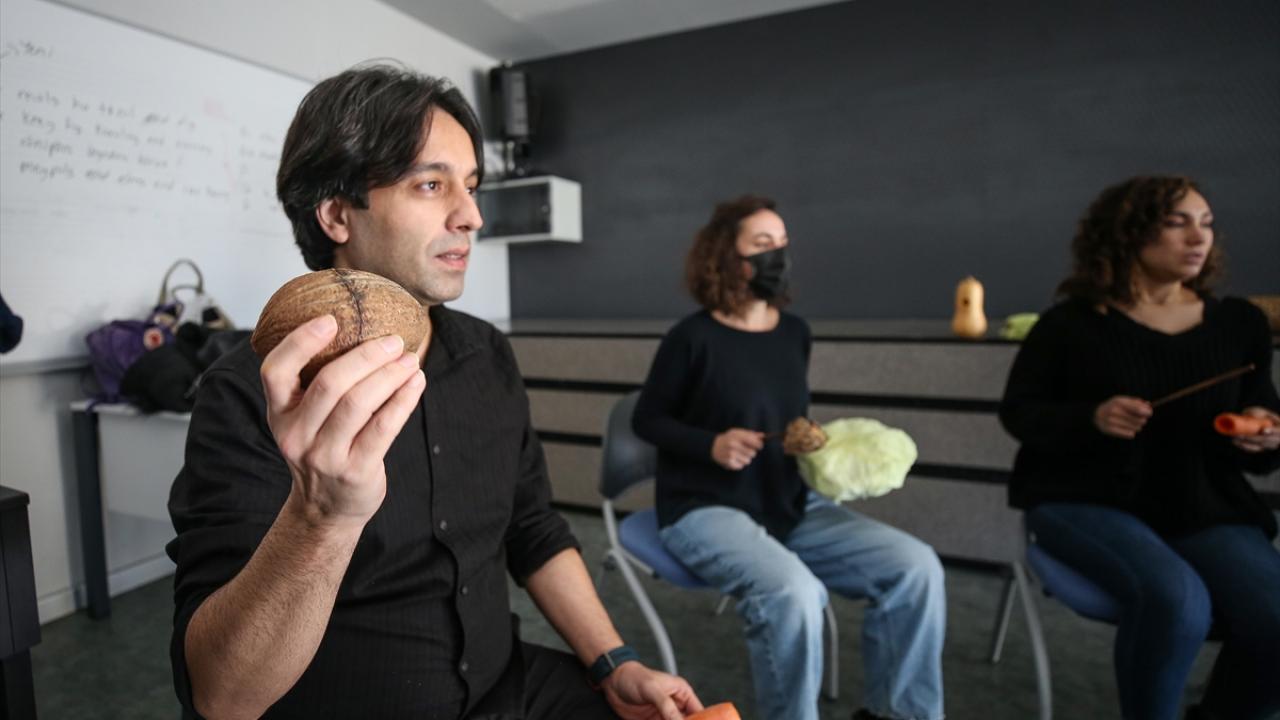 "Pırasayı keman, lahanayı trampet gibi kullanıyoruz"