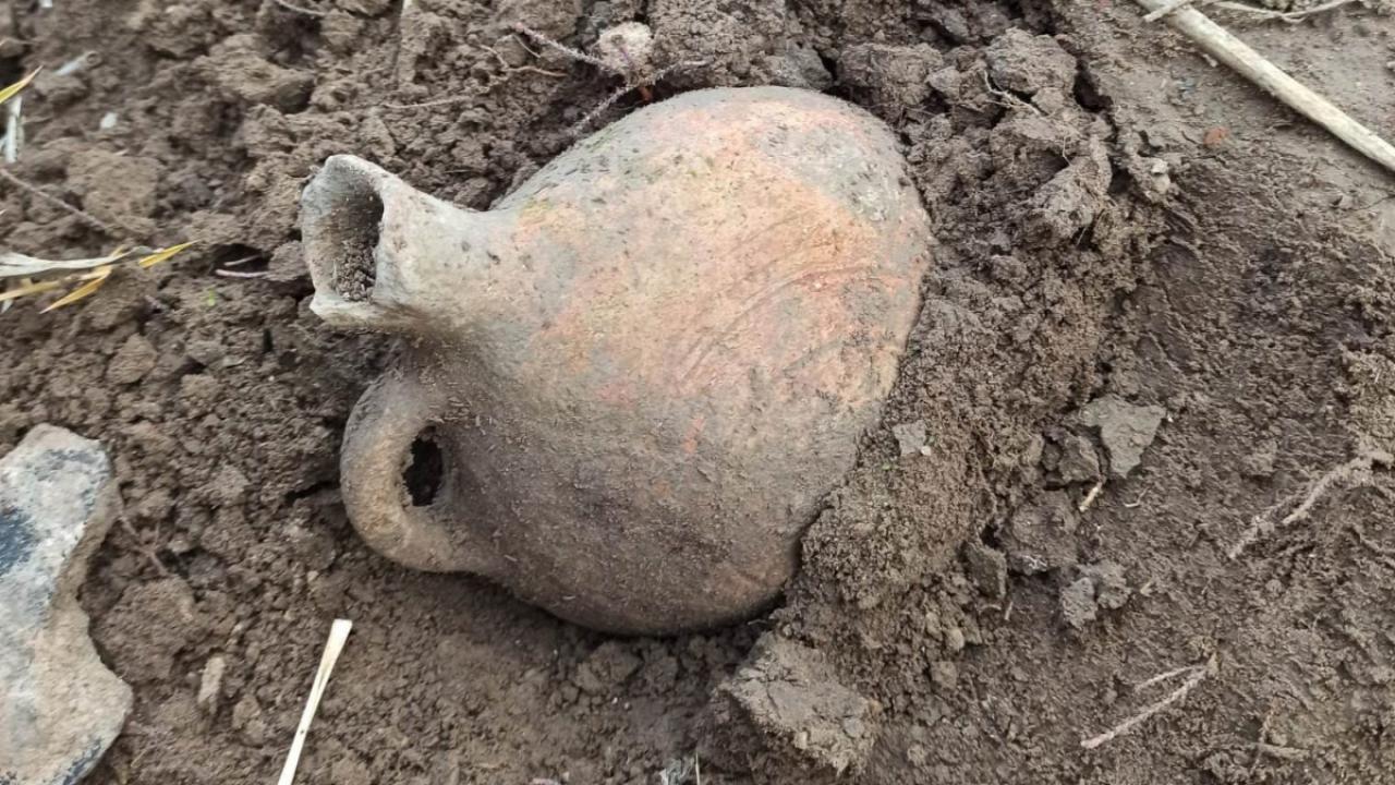 Sular çekilince 4 bin yıllık tarih gün yüzüne çıktı 