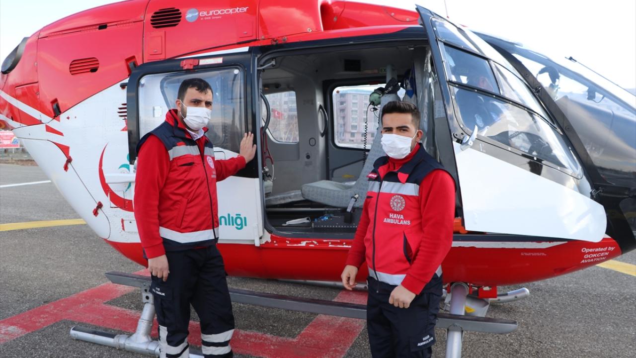 "Ambulans helikopterle Avrupa standartlarında hizmet veriliyor"