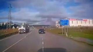 Hatalı sollama ölümle burun buruna getirdi