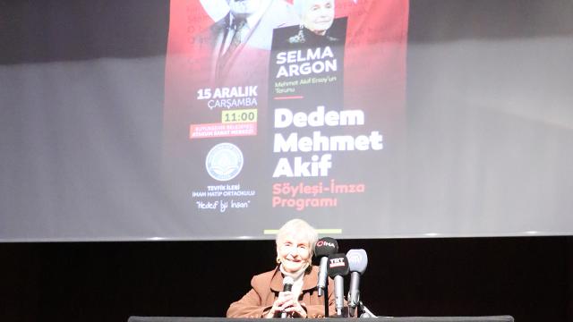 Torunu, milli şair Mehmet Akif Ersoyu anlattı