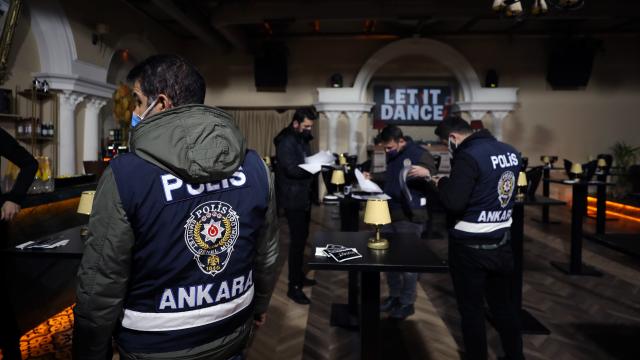 Ankarada eğlence mekanlarına denetim