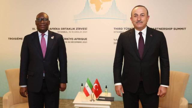 Bakan Çavuşoğlu, Afrikalı mevkidaşlarıyla görüştü