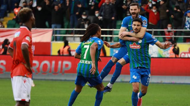 Rizespora tek gol yetti